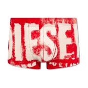 ‘Umbx-Damien’ boxershorts met logo Diesel , Red , Heren