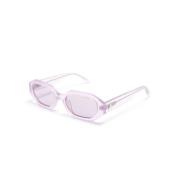 Roze Sungles - Must-Have Everyday Style Linda Farrow , Purple , Dames