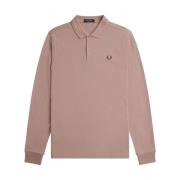 Heren Donkerroze Polo Shirt Fred Perry , Pink , Heren