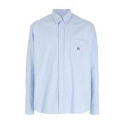 Nambeth Logo Shirt Hugo Boss , Blue , Heren