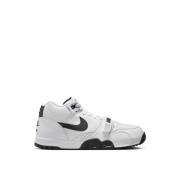 Witte/Zwarte-Witte Air Trainer 1 Sneakers Nike , White , Heren