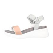 Plateau Sandalen Mtng , Beige , Dames