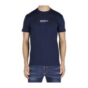 Navy Blue Sweat & Tears T-shirt Dsquared2 , Blue , Heren