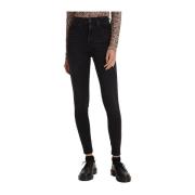 Skinny jeans Levi's , Black , Dames