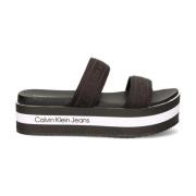 Sandalen Calvin Klein Jeans , Black , Dames