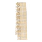 Check Cashmere Sjaal Burberry , Beige , Dames