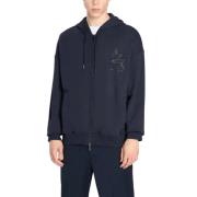 Heren Hoodie Armani Exchange , Blue , Heren