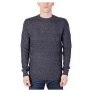 Heren Crew Neck Gebreide Trui Only & Sons , Blue , Heren