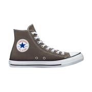 Grijze Casual Hoge Dames Sneakers Converse , Gray , Dames