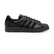 Zwarte Logo Sneakers Y-3 , Black , Heren