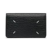 Zwarte Kaarthouder Clip Maison Margiela , Black , Heren