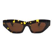 Havana Cat-Eye Zonnebril Bottega Veneta , Brown , Dames