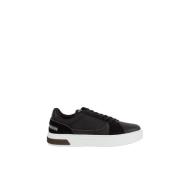 Premium Nero Court Schoenen Emporio Armani EA7 , Black , Heren