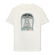 ‘Bodies’ bedrukt T-shirt AllSaints , Beige , Heren