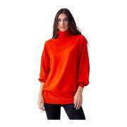 Rode Mock Neck Coltrui van Pier Antonio Gaspari PierAntonioGaspari , R...