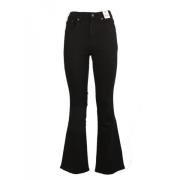 Flared Jeans Levi's , Black , Dames