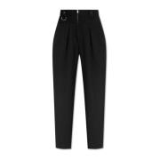 ‘Maltine’ broek met hoge taille IRO , Black , Dames