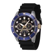 Pro Diver Quartz Horloge - Zwarte Wijzerplaat Invicta Watches , Gray ,...