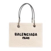 ‘Duty Free Medium’ shopper tas Balenciaga , Beige , Dames