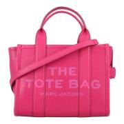 Roze Lippenstift Mini Tote Leren Tas Marc Jacobs , Pink , Dames