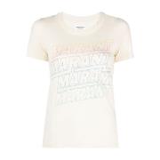 Beige T-shirts Polos voor vrouwen Isabel Marant Étoile , Beige , Dames