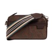 Tas met patroon Etro , Brown , Heren