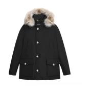 Arctic Anorak Jas in Zwart Woolrich , Black , Heren