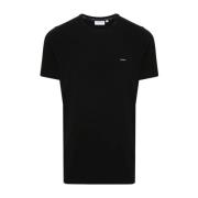 Zwarte T-shirts en Polos Calvin Klein , Black , Heren