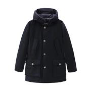 Arctic Parka Blauw Woolrich , Blue , Heren