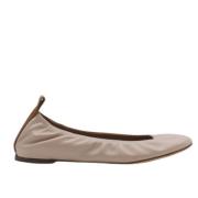 Beige Platte Schoenen Lanvin , Beige , Dames