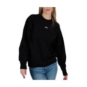 Flying V Crew Sweatshirt Vans , Black , Heren