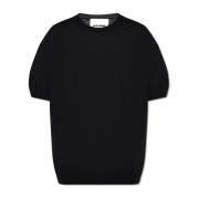 Wollen T-shirt Jil Sander , Black , Heren