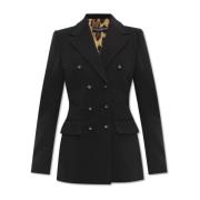 Dubbelrijige blazer Dolce & Gabbana , Black , Dames