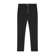 Zwarte Broek voor Heren Dondup , Black , Dames