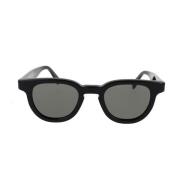 Klassieke zwarte zonnebril Retrosuperfuture , Black , Unisex