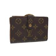 Pre-owned Canvas wallets Louis Vuitton Vintage , Brown , Dames