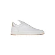 Lage Top Bianco Sneakers Filling Pieces , White , Heren