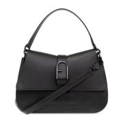 ‘Flow Medium’ schoudertas Furla , Black , Dames