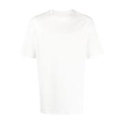Witte T-shirt met Tekst Jil Sander , White , Heren