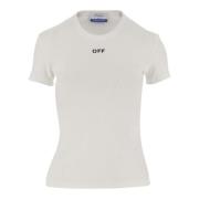 Jersey Stijl Owaa065C99Jer005 Off White , White , Dames