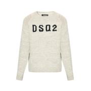 Stijlvolle Sweaters Dsquared2 , White , Heren