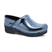 Klassieke Denimblauwe Instappers Dansko , Blue , Dames