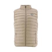 Tom Mouwloos Gewatteerd Gilet Jott , Beige , Heren