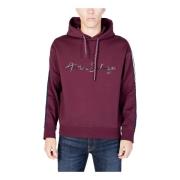 Bordeaux Print Hoodie Armani Exchange , Red , Heren