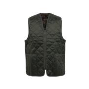 Gewatteerd nylon vest met ritssluiting Barbour , Green , Heren