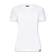 T-shirt met logo Dsquared2 , White , Dames