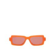 Excentrieke Pilastro Zonnebril Retrosuperfuture , Orange , Dames