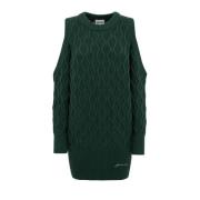 Biologisch Katoenen Crew Neck Sweater Ganni , Green , Dames