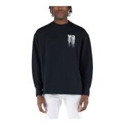 GFX Crewneck Sweatshirt Y-3 , Black , Heren