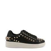 Studded Leren Sneakers Guess , Black , Dames